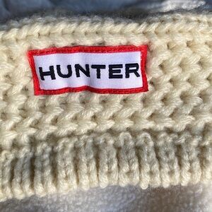 White Hunter boot socks Medium